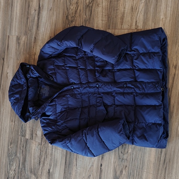 L.L. Bean Jackets & Blazers - GUC Navy Down Coat